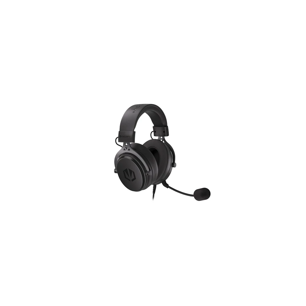 Endorfy Fejhallgató - VIRO Plus USB (7.1 headset, multiplatform, mikrofon, 53mm driver, hangkártya, 2,9m, fekete)