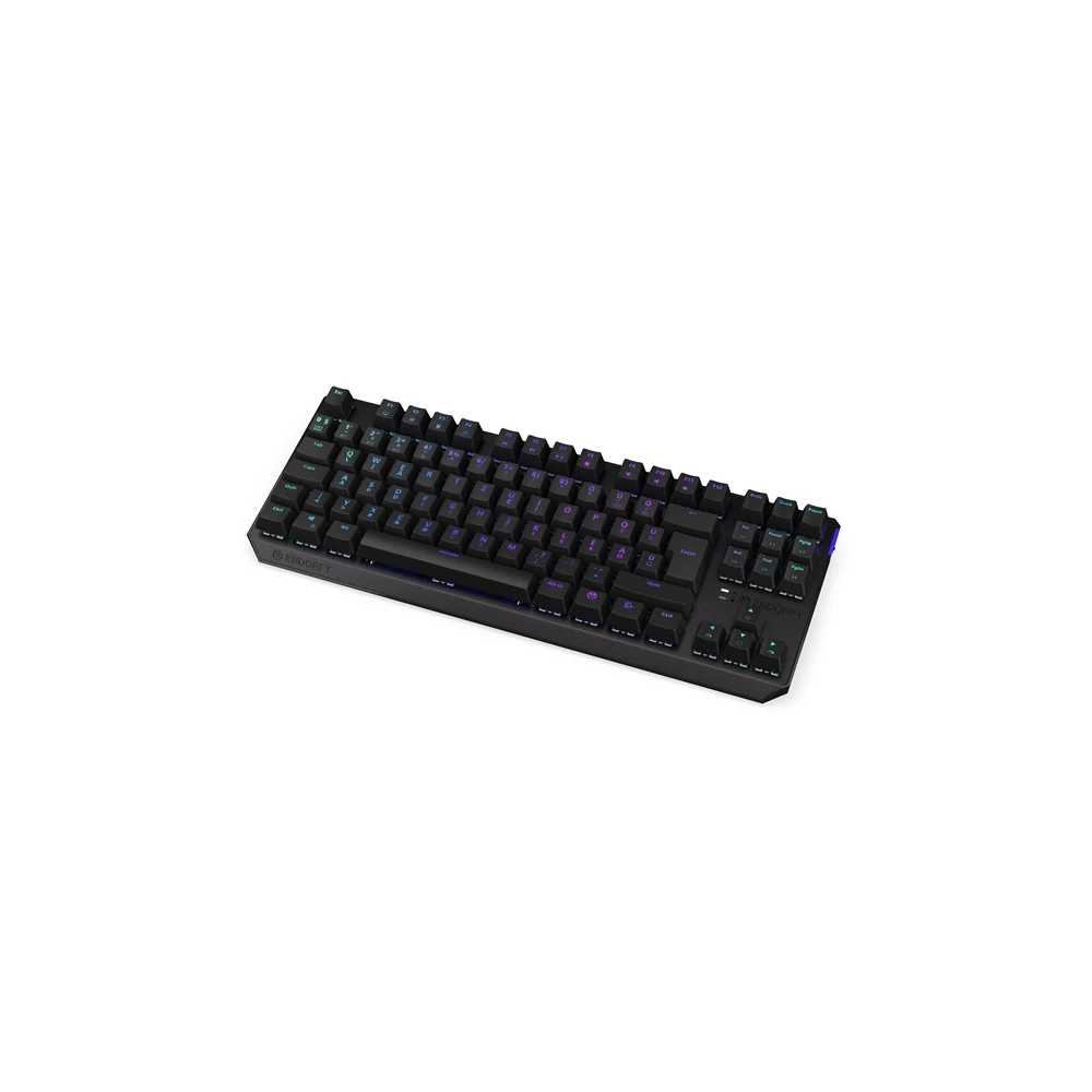 Endorfy Wireless Billentyűzet - Thock TKL (RGB Kailh Red Switch, mechanikus, 87 gomb, HU, fekete)