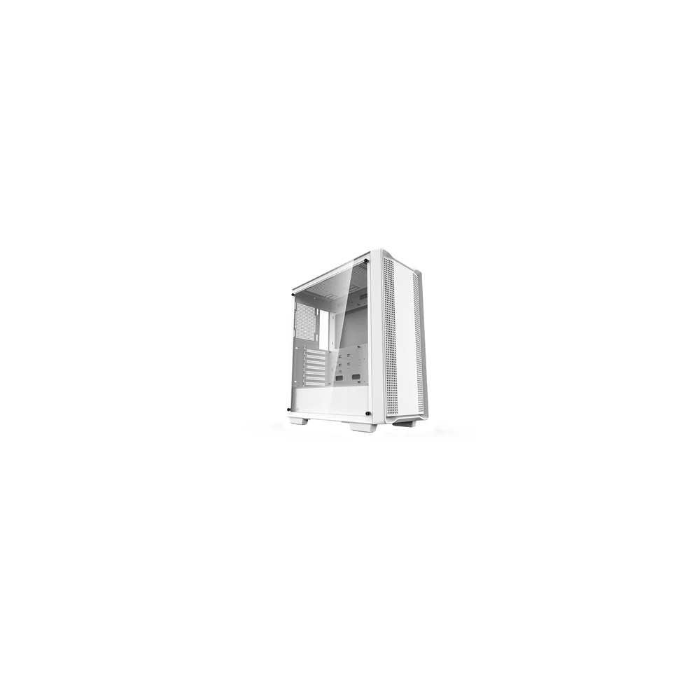 DeepCool Számítógépház - CC560 WH Limited  (fehér, ablakos, venti nélkül, Mini-ITX / Micro-ATX /ATX, 1xUSB3.0, 1xUSB2.0)