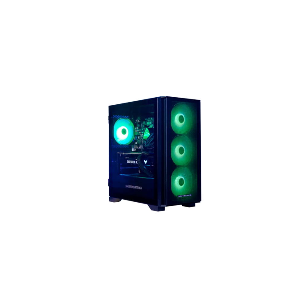 SHARK GAMING PC - Shark Maelstrom (R7-5700X, RX 7600XT 16G , 1TB NVMe , 16GB  , air cooler, Windows 11 home, 700W)