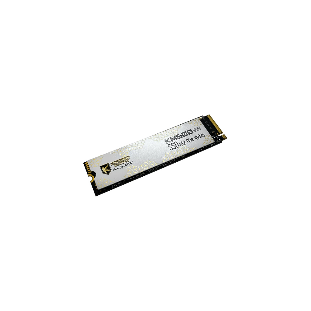 Kingsman SSD 128GB - KM600 ULTRA (3D TLC, M.2 PCIe Gen 3x4, NVMe 1.4, r:3200 MB/s, w:2500 MB/s) Hűtőbordás
