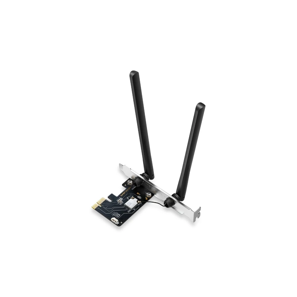Mercusys Hálózati adapter WiFi AXE5400 - MA86XE (PCIe; 2402Mbps 6GHz + 2402Mbps 5GHz + 574Mpbs 2,4GHz; BT5.2; WPA3)