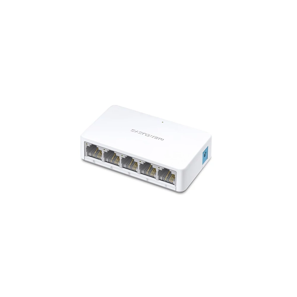 Mercusys Switch - MS105 (5 port 100Mbps; műanyag ház)