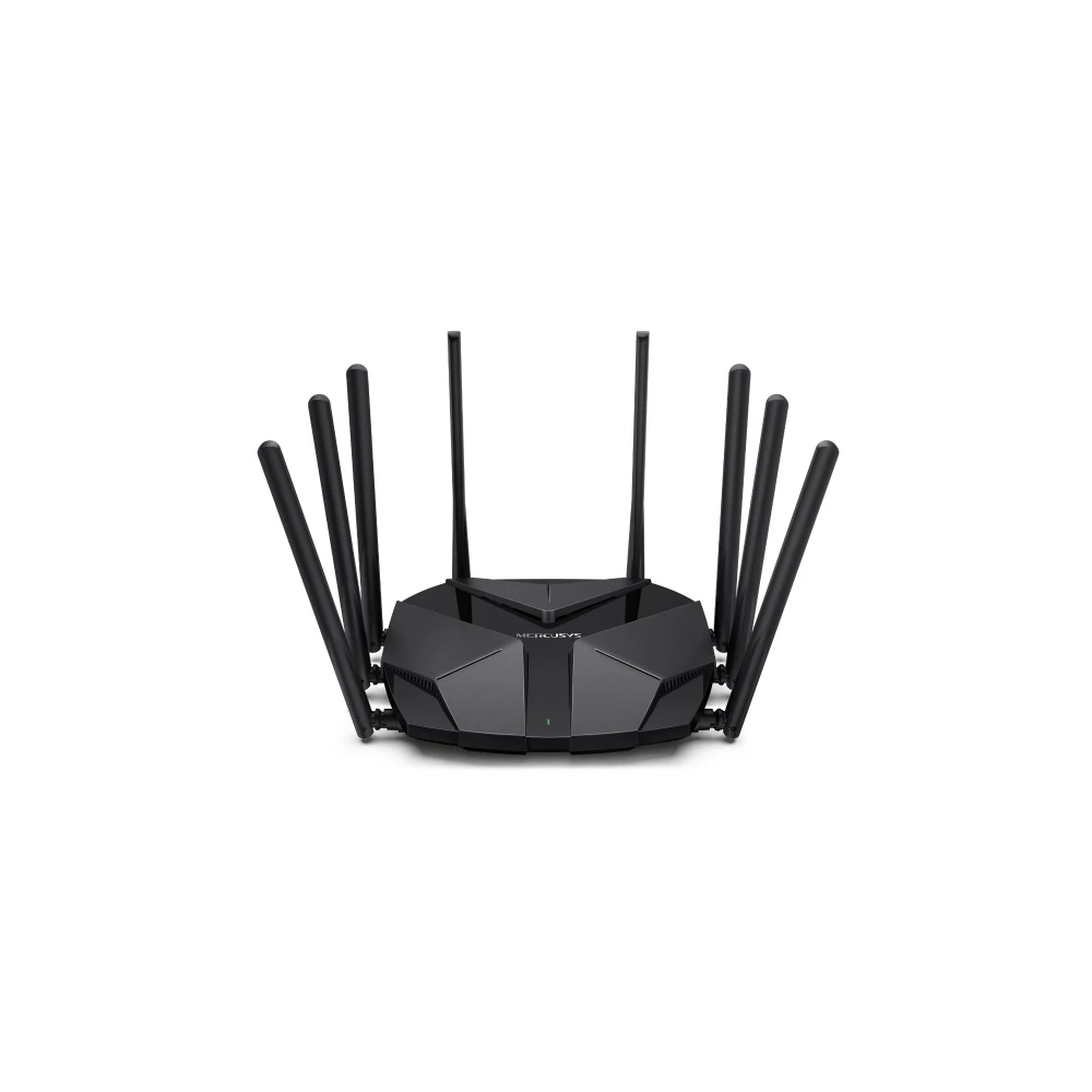 Mercusys Router WiFi AX6000 - MR90X (1148Mbps 2,4GHz + 4804Mbps 5GHz; 1x 2,5Gbps +3x 1Gbps port, WPA3; 8x Antenna)