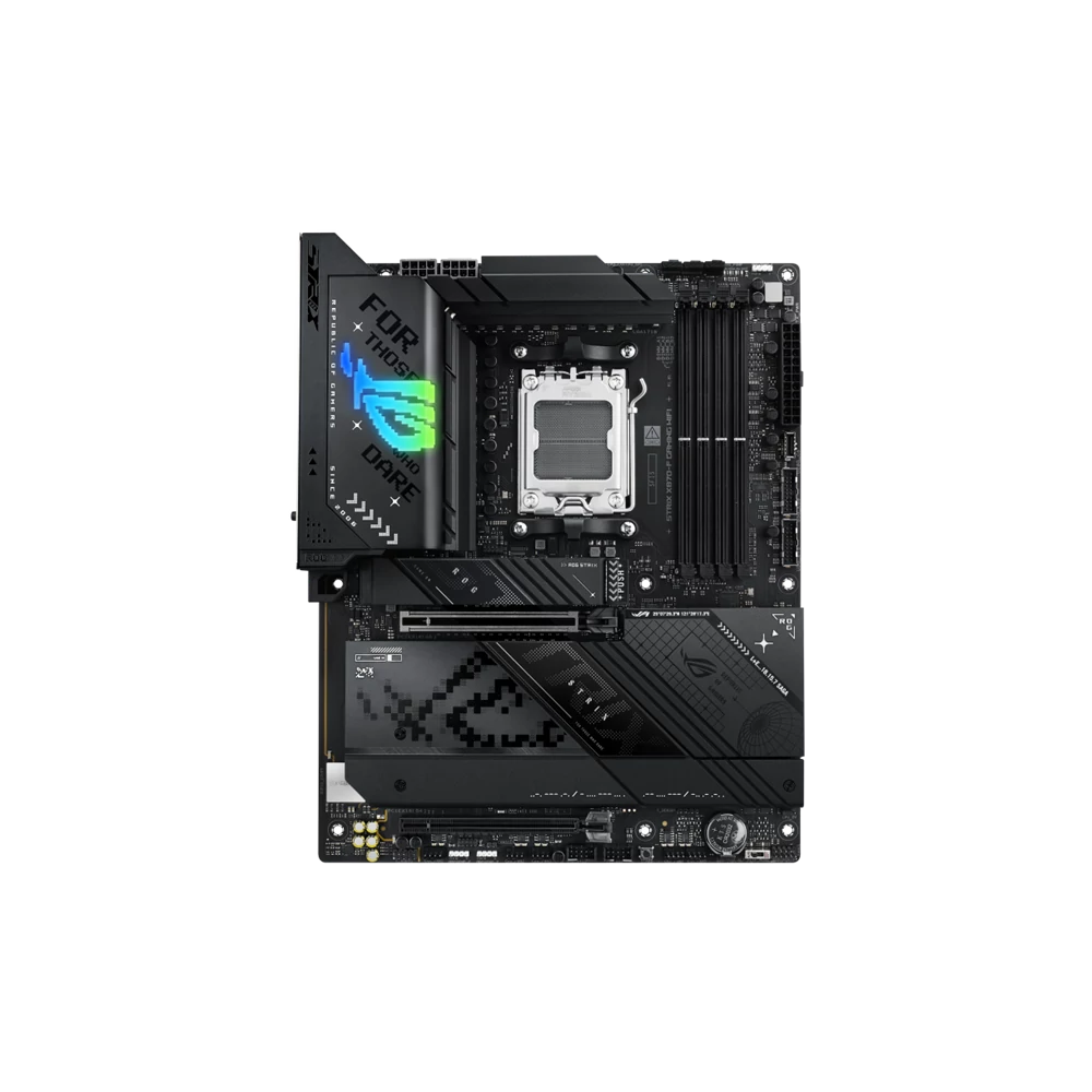 Asus Alaplap - AMD ROG STRIX X870-F GAMING WIFI AM5 (X870, ATX, 4xDDR5 8000+MHz, 2xSATA3, 4x M.2, HDMI+DP+USB4)