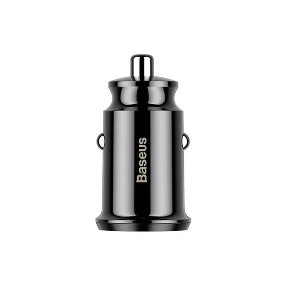 Baseus Grain 2x USB 5V 3.1A autós töltő (fekete)