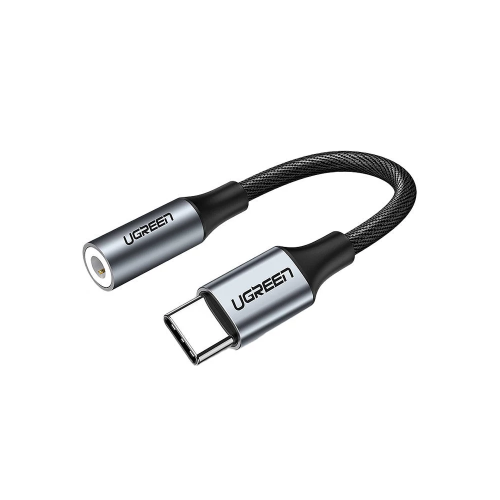 USB-C audio adapter a 3,5 mm-es mini jack UGREEN csatlakozóhoz