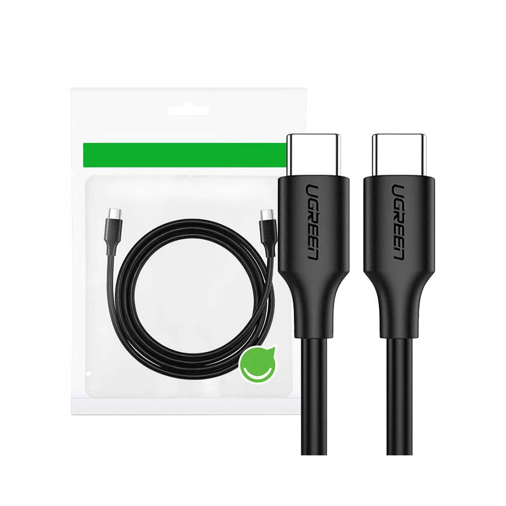 UGREEN USB-C Power Delivery kábel, 60W, 1m (fekete)