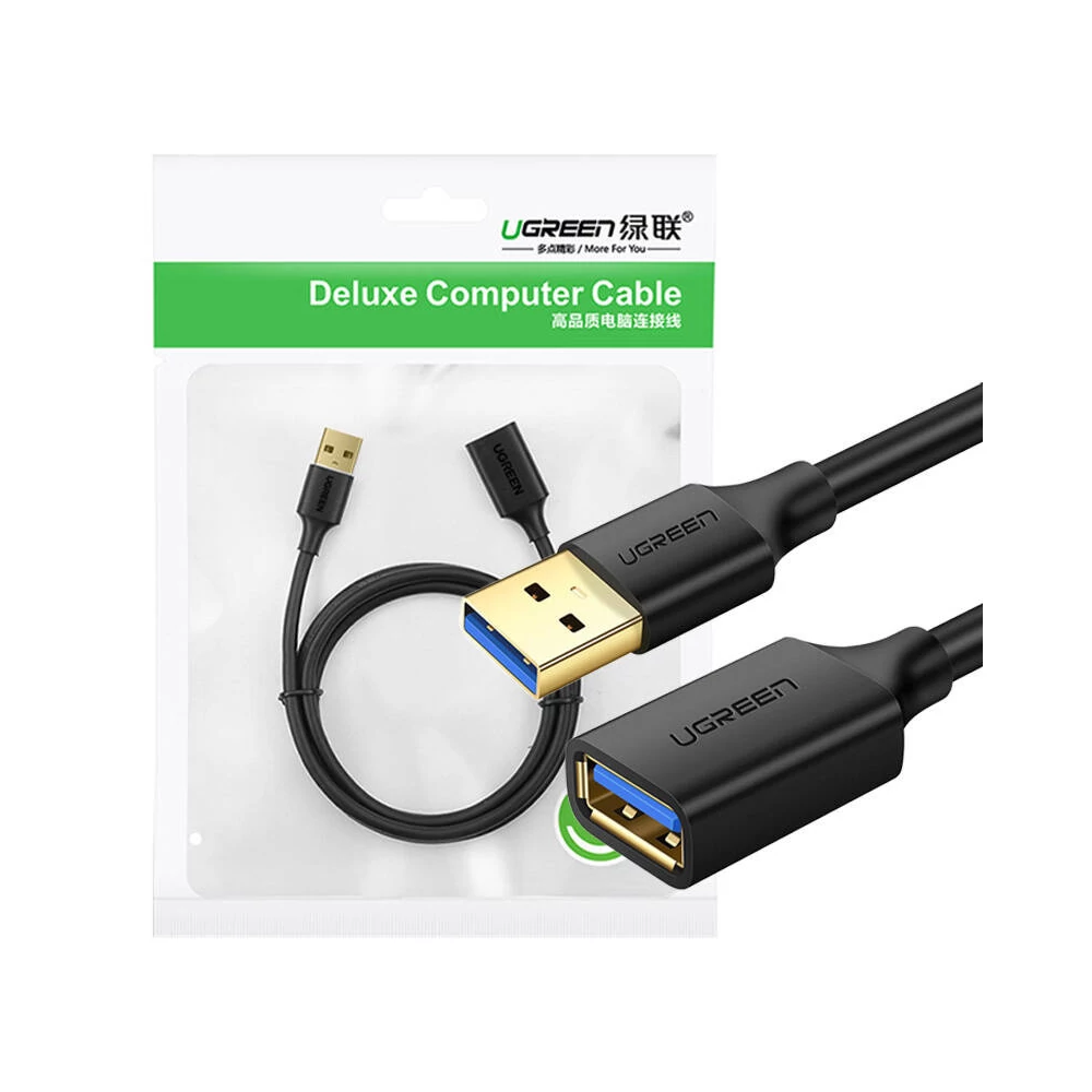 UGREEN USB 3.0 hosszabbító kábel 3 m (fekete)