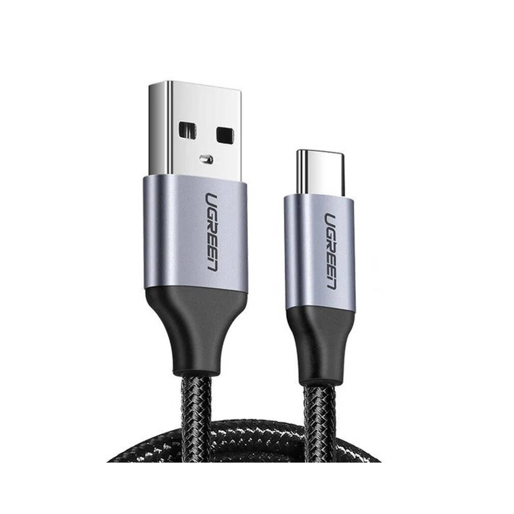UGREEN USB - USB-C  kábel, QC 3.0, 0,25 m (fekete)