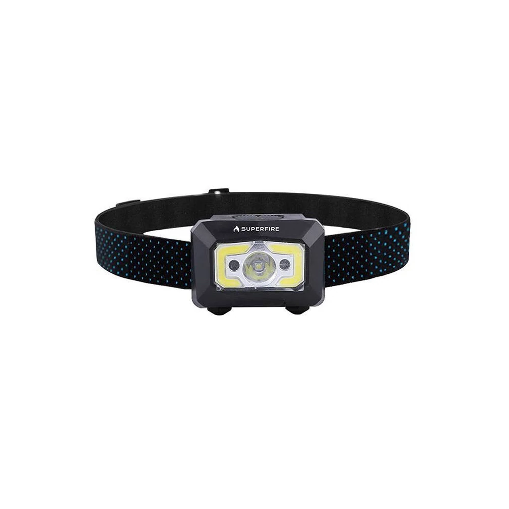 Superfire X30 zseblámpa érintésmentes kapcsolóval, 340lm, USB