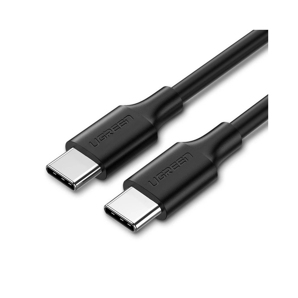 UGREEN Nikkelezett USB-C kábel, 1,5 m (fekete)