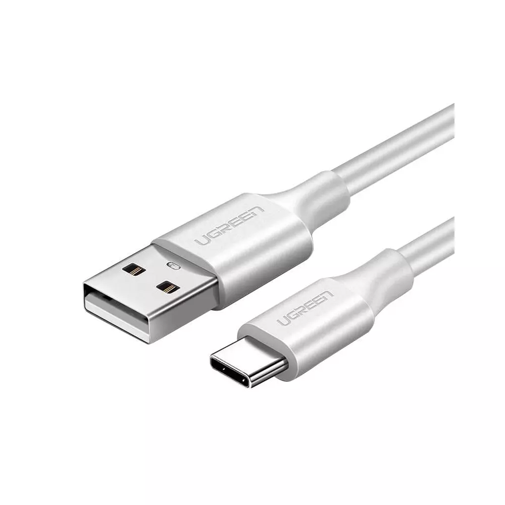 UGREEN USB USB-C QC3.0 kábel, 1m (fehér)