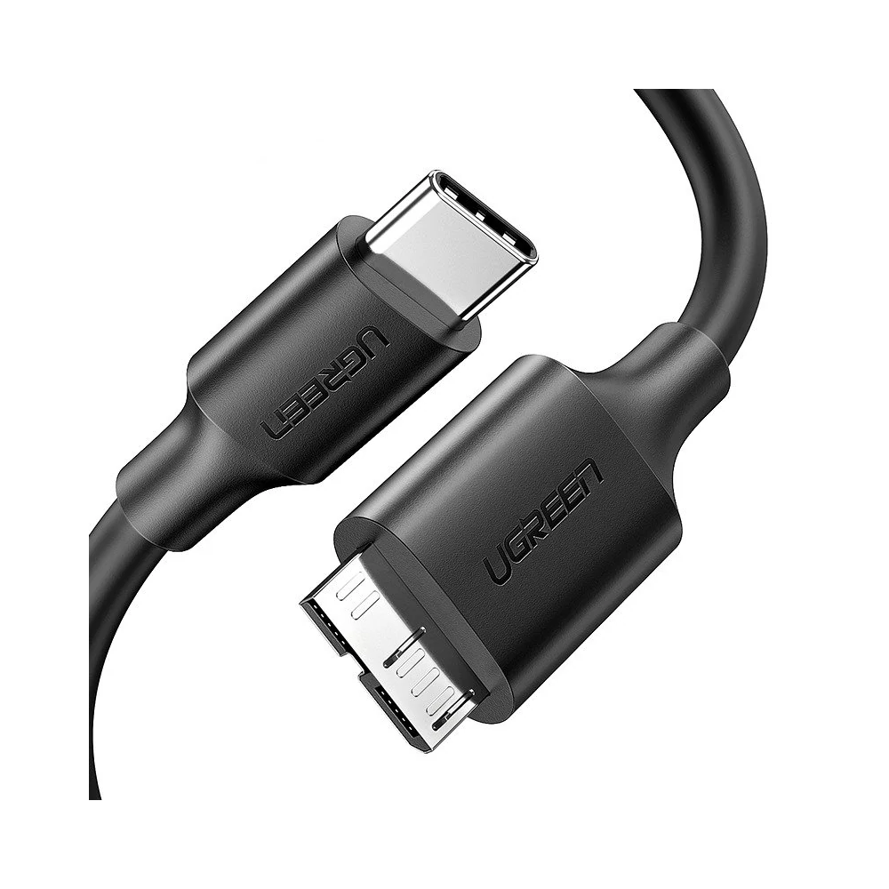 UGREEN USB-C - micro-USB 3.0 kábel, 1m (fekete)