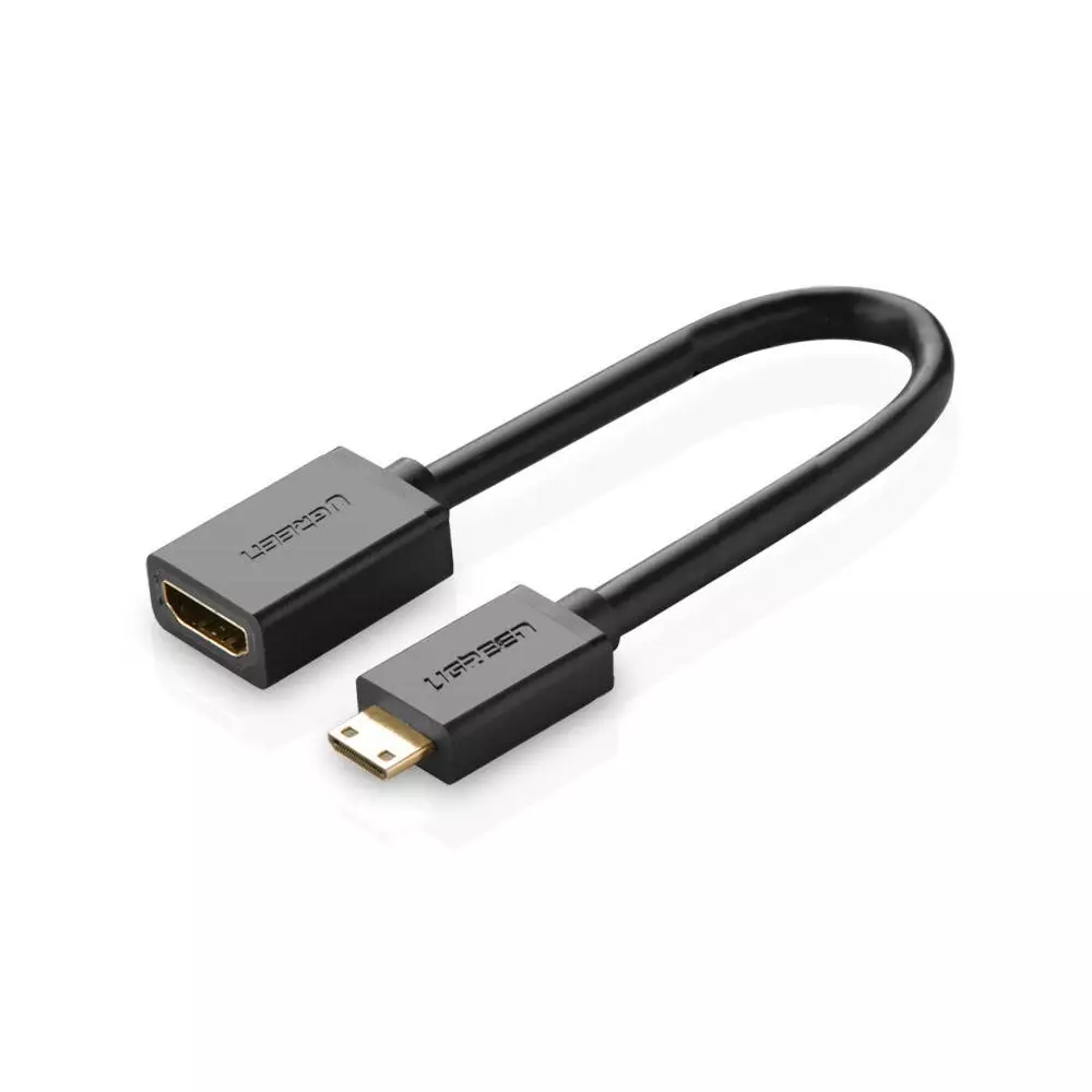 UGREEN 20137 Mini HDMI HDMI adapter, 22cm (fekete)