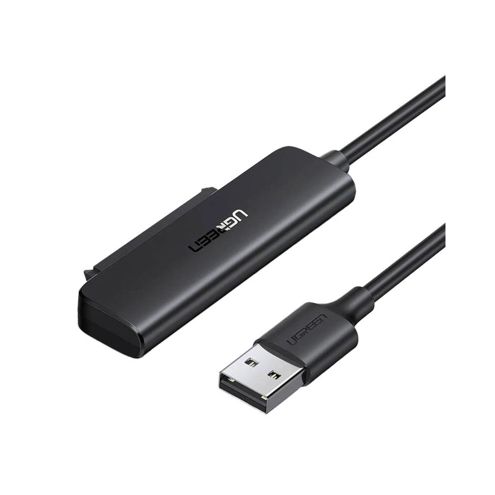 UGREEN USB adapter 2,5" SATA meghajtóhoz, 50cm (fekete)