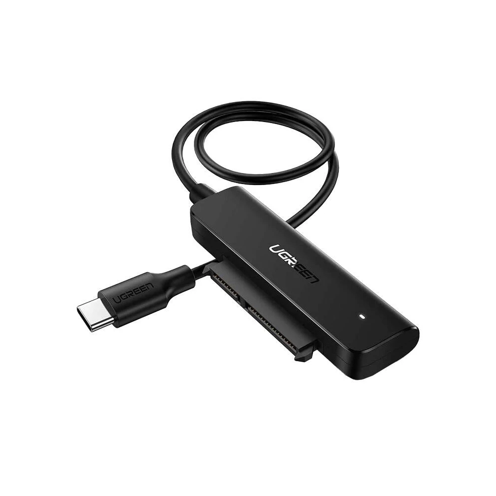 UGREEN USB-C 3.0 és SATA 2.5" adapter, 50 cm (fekete)