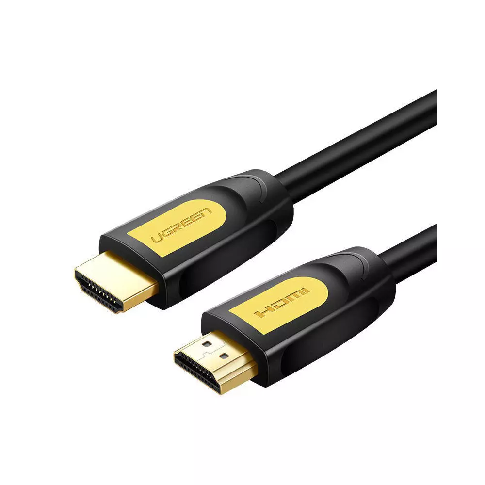 UGREEN HD101 HDMI 2.0 kábel, 4K 60Hz, 2 m (fekete/sárga)