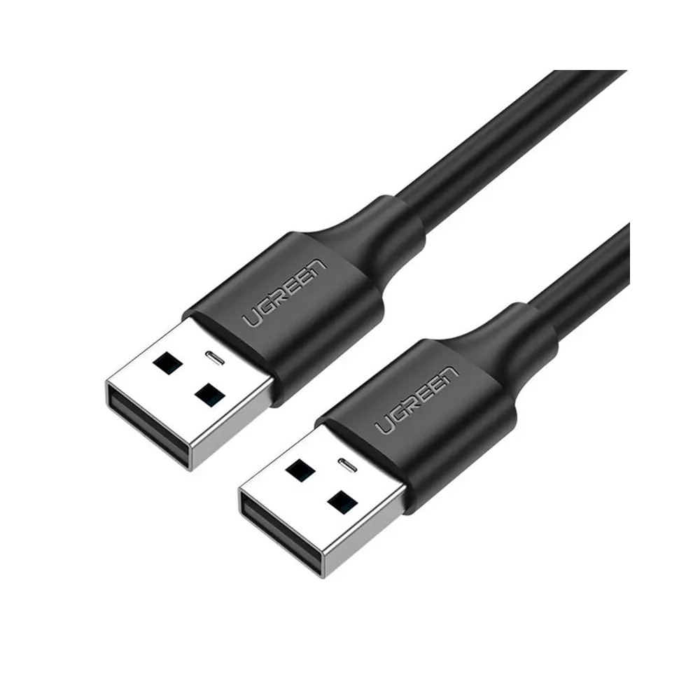 UGREEN US102 USB 2.0 M-M kábel, 1,5 m (fekete)