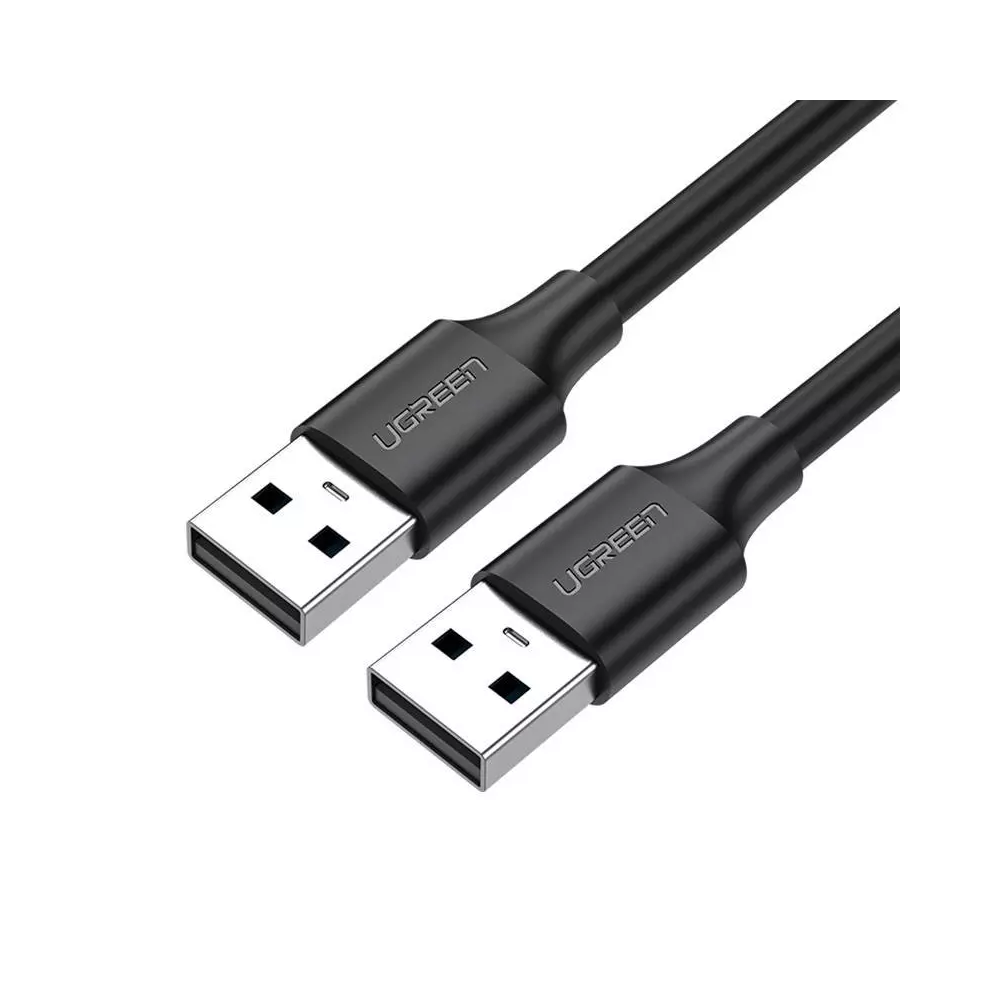 UGREEN US102 USB 2.0 M-M kábel, 3m (fekete)