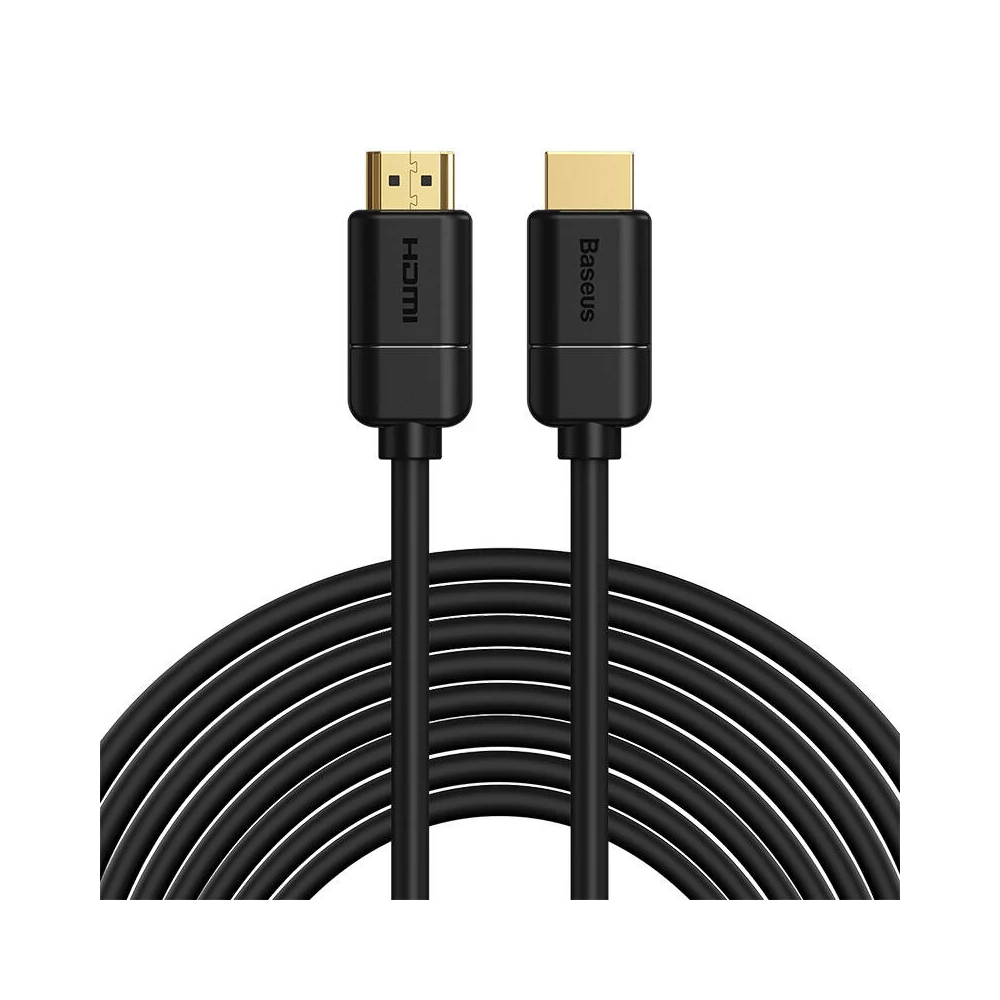 Baseus HDMI 2.0 kábel, 4K 30Hz, 3D, HDR, 18Gbps, 8m (fekete)