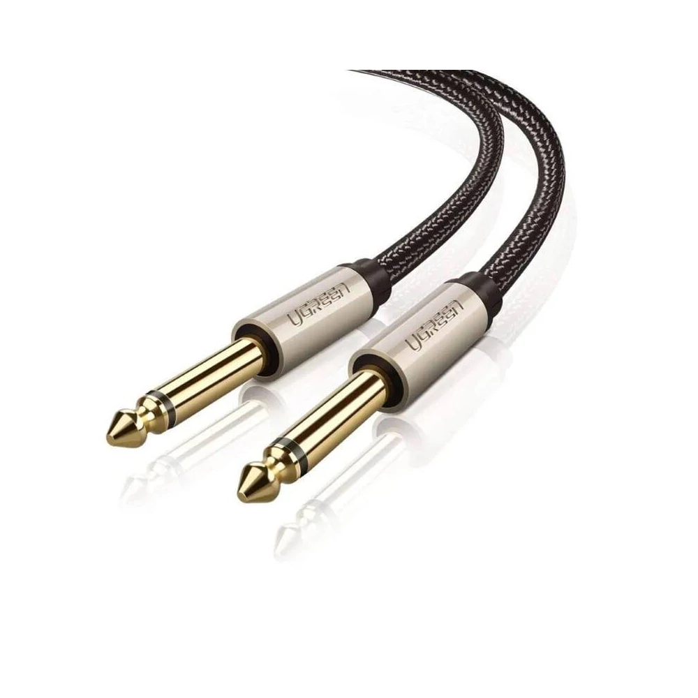 UGREEN AV128 6,35 mm-es jack kábel, 3m (szürke)
