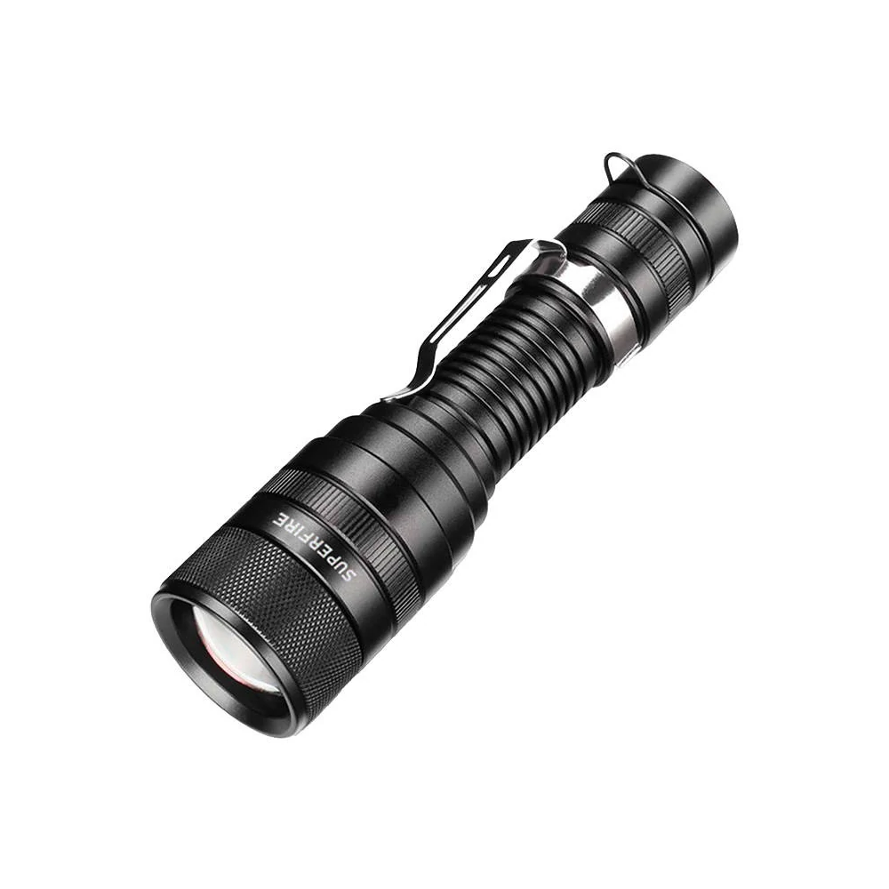 Superfire F5 zseblámpa, 1100lm, USB