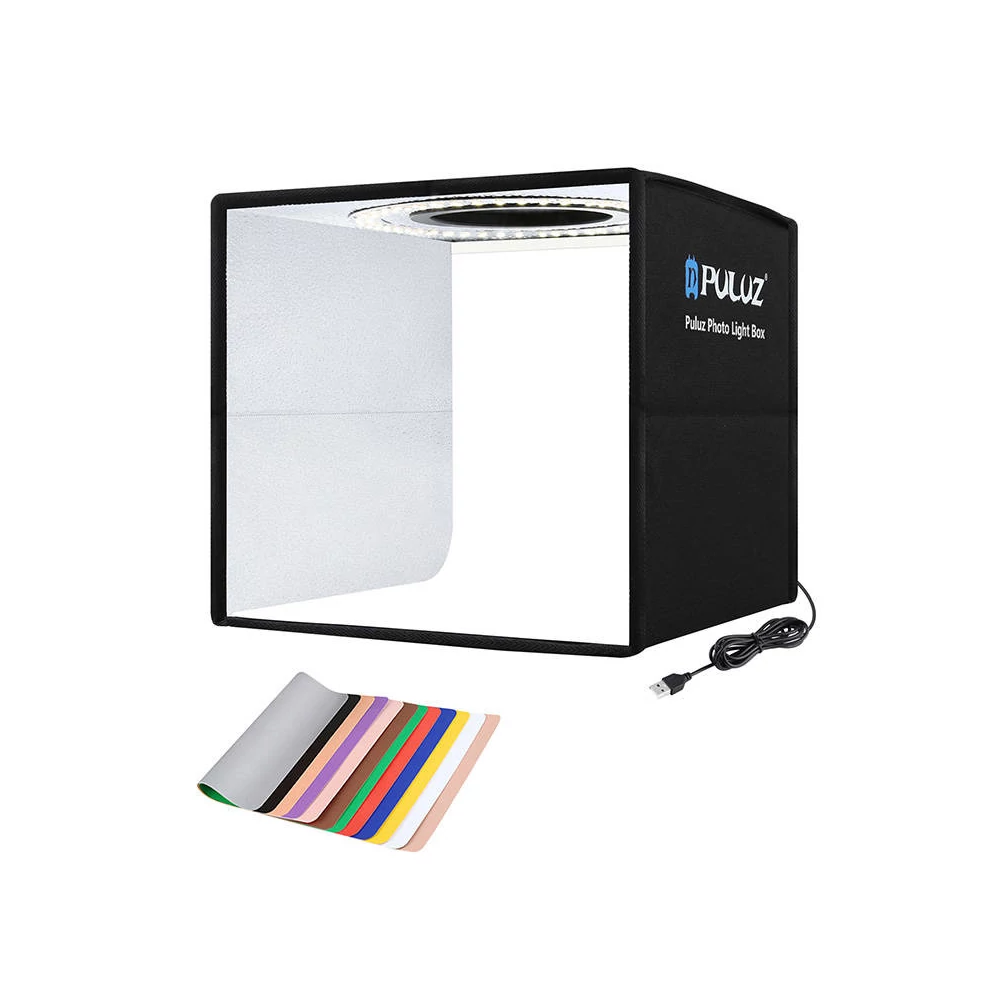 Puluz PU5025B 25cm LED árnyék nélküli sátor