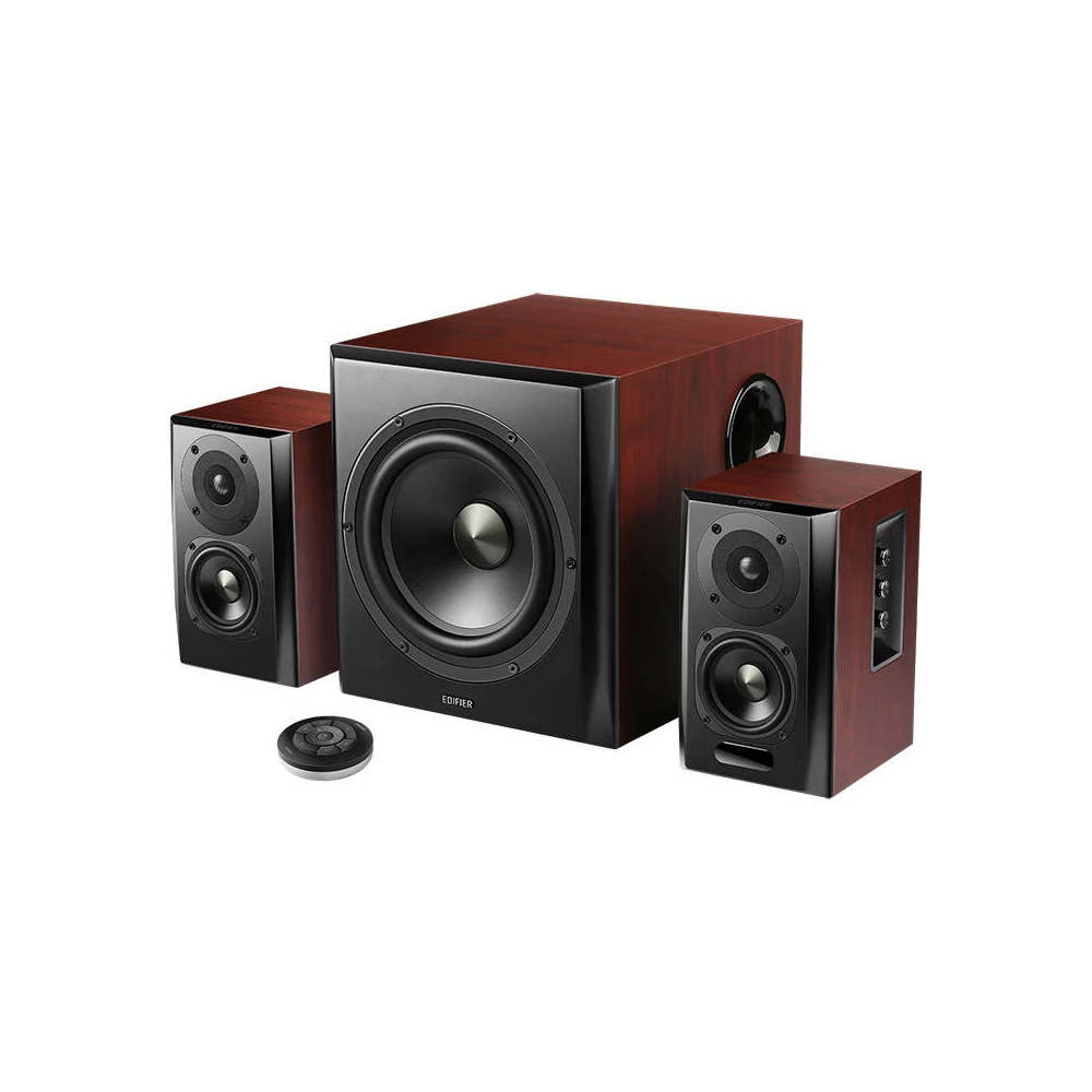Edifier S350DB 2.1 hangszórók (barna)
