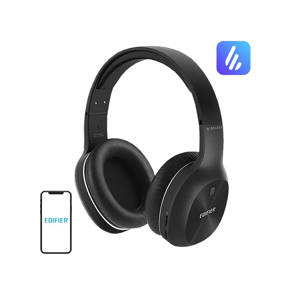 Edifier W800BT Plus vezeték nélküli fejhallgató, aptX (fekete)