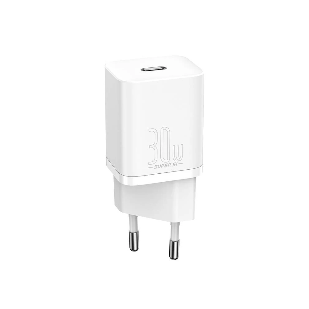 Baseus Super Si gyorstöltő 1C 30W (fehér)