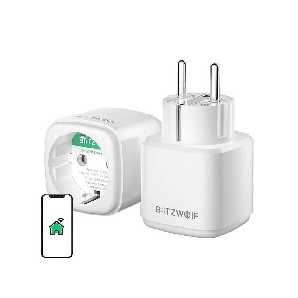 BlitzWolf BW-SHP15 ZigBee 3.0 okos aljzat, 3680W