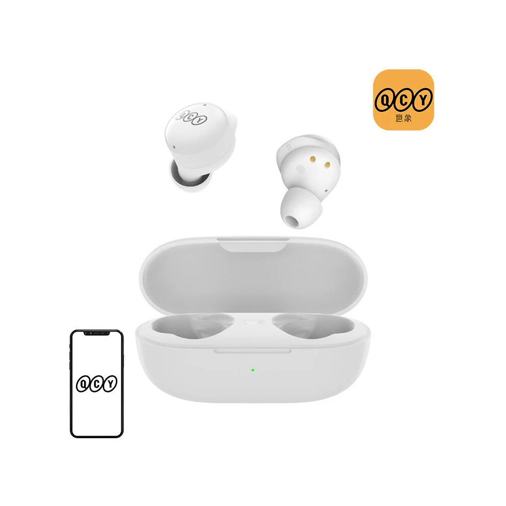 QCY T17 TWS Wireless Earphones (white)