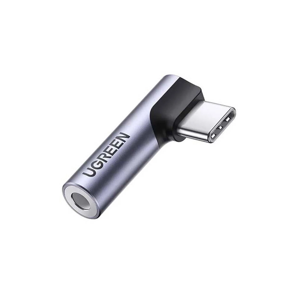 UGREEN AV154 USB-C 3,5 mm-es mini jack audio adapter (szürke)