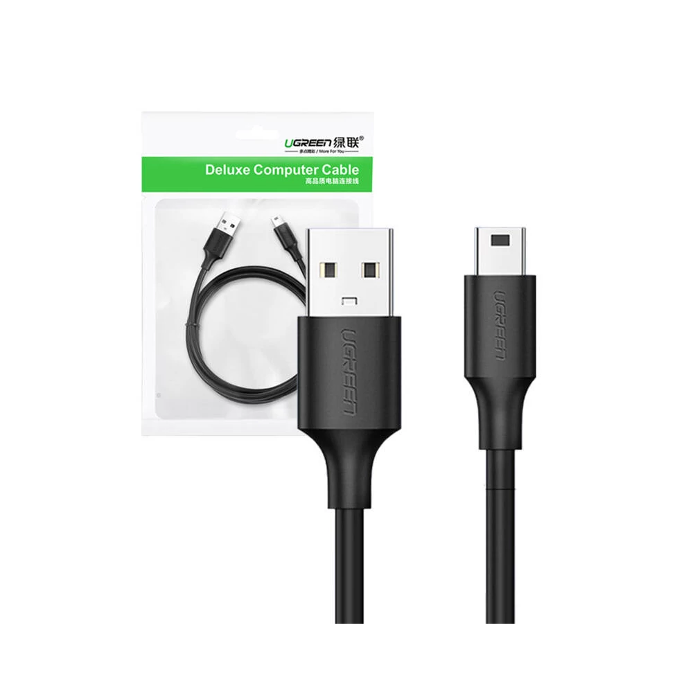UGREEN US132 USB-mini USB kábel, 2m (fekete)