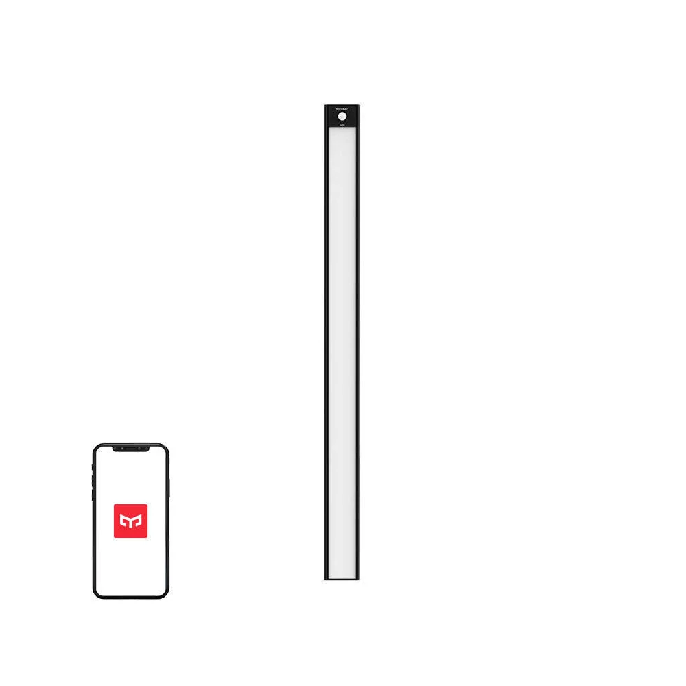 Yeelight A60 mozgásérzékelő szekrényvilágítás 60cm, 4000K (fekete)
