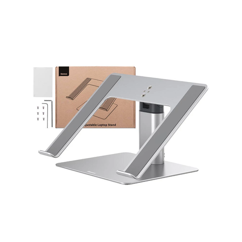 Baseus Laptop állvány 11-17", állítható (ezüst)