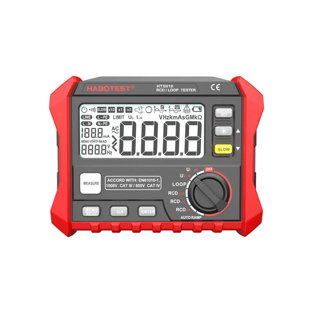 Habotest HT5910 földelés és ellenállás mérő
