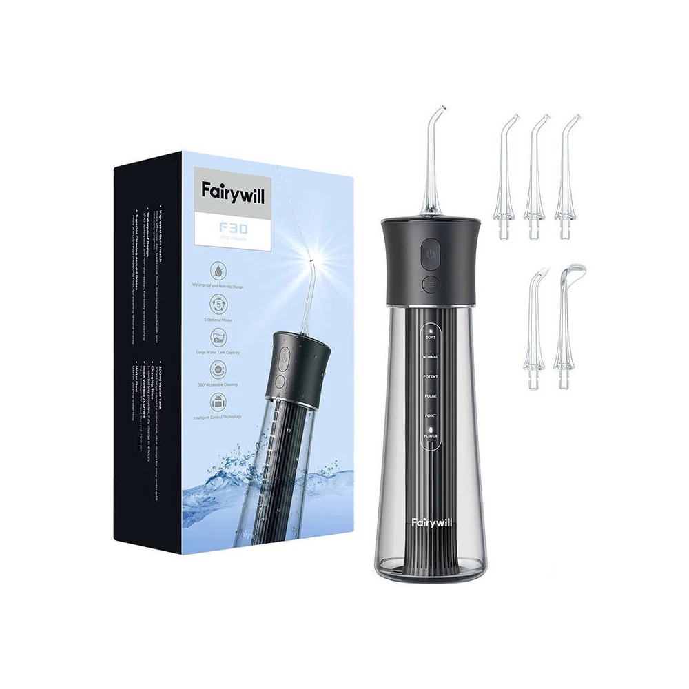 FairyWill F30 öntöző (Fekete)
