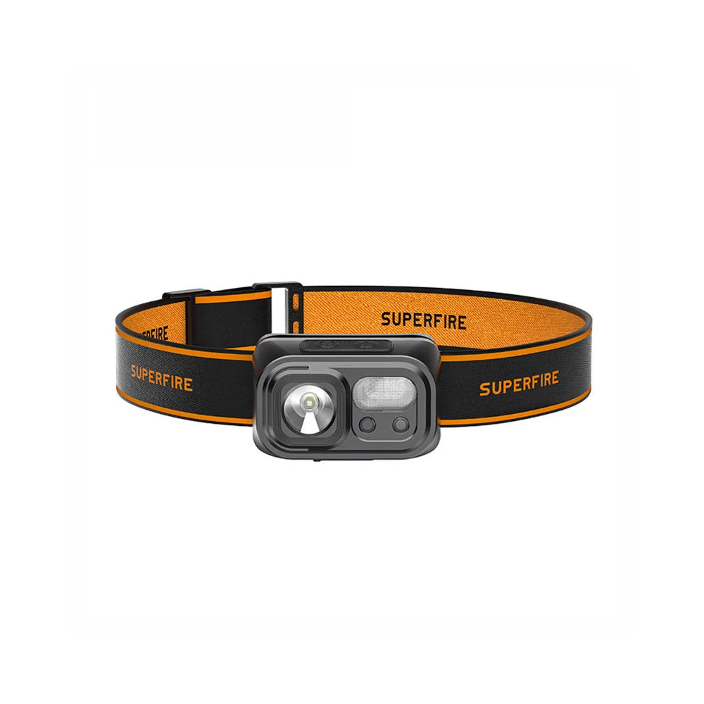Superfire HL23, fejlámpa, 220lm, USB-C