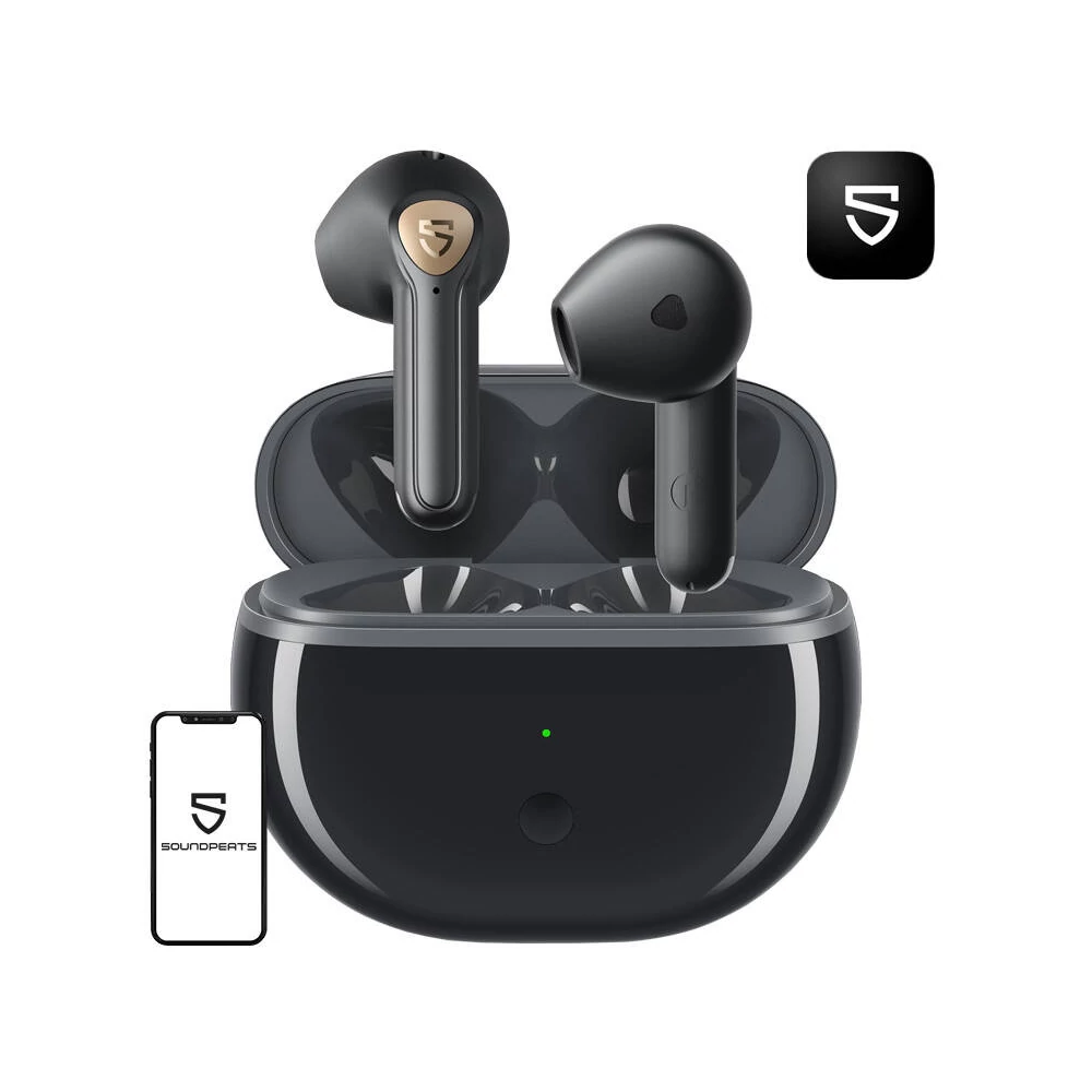 Soundpeats TWS Air 3 Deluxe HS fejhallgató (fekete)