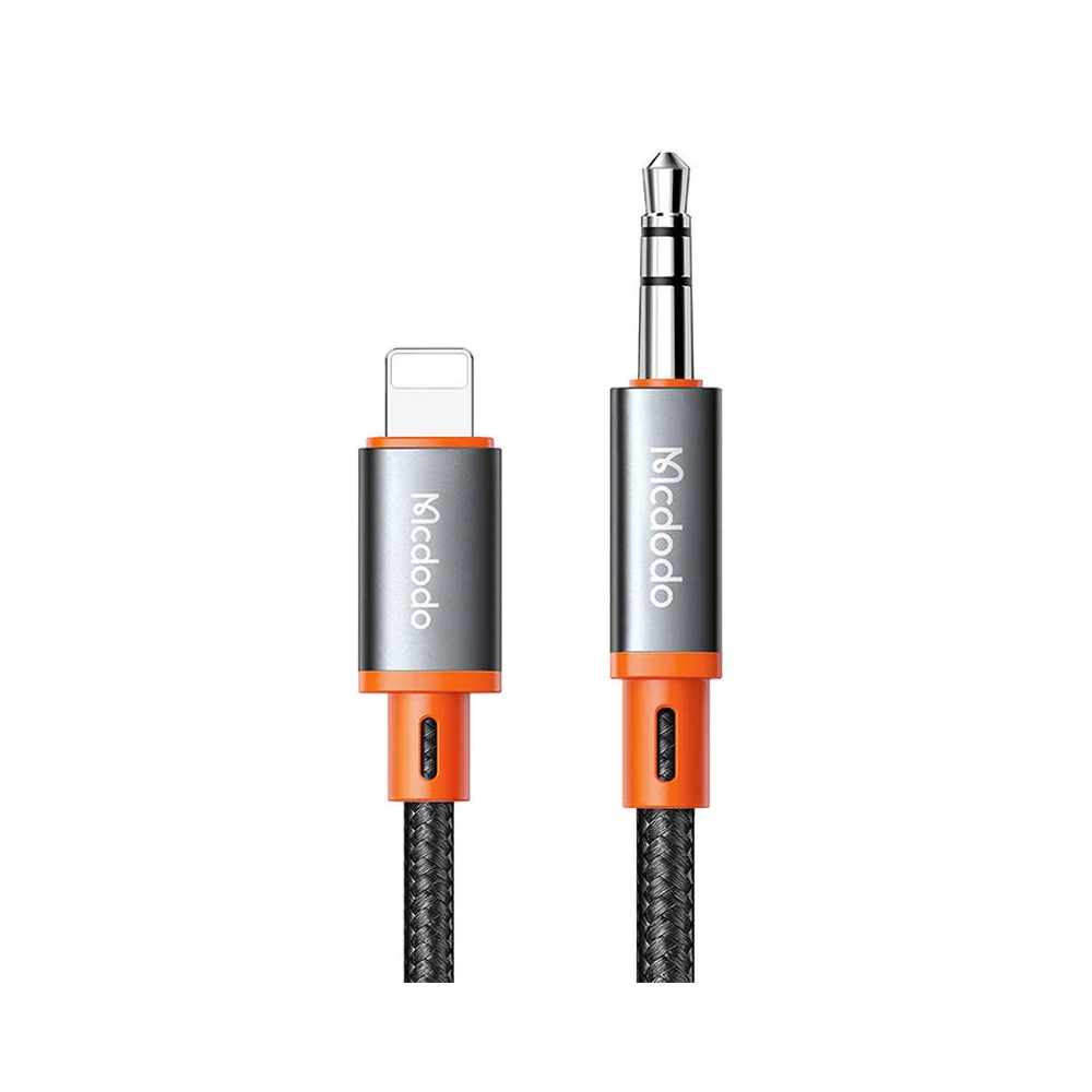 Mcdodo CA-0780 Lightning to 3.5mm AUX mini jack cable, 1.2m (black)