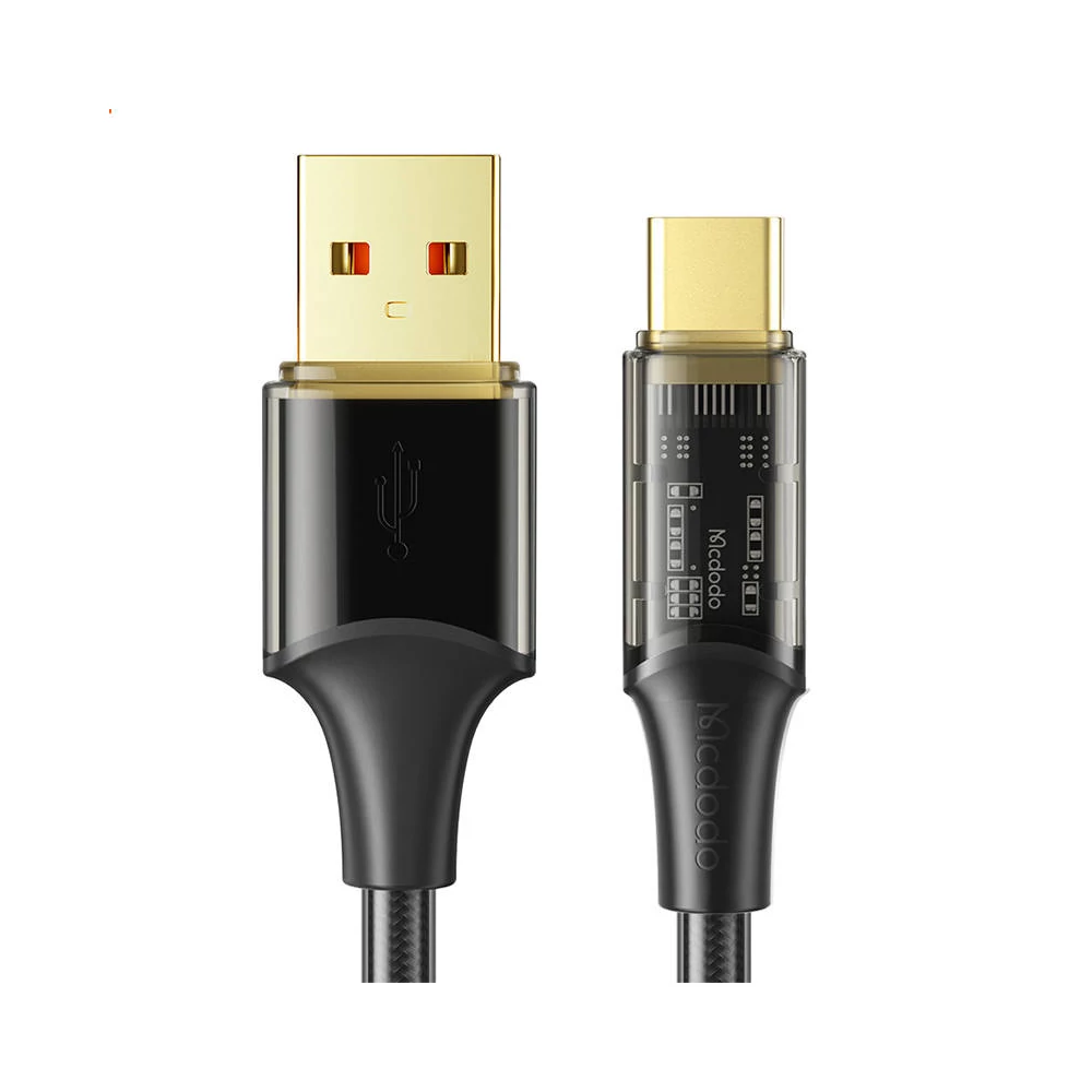 USB-USB-C kábel, Mcdodo CA-2090, 6A, 1.2m (fekete)