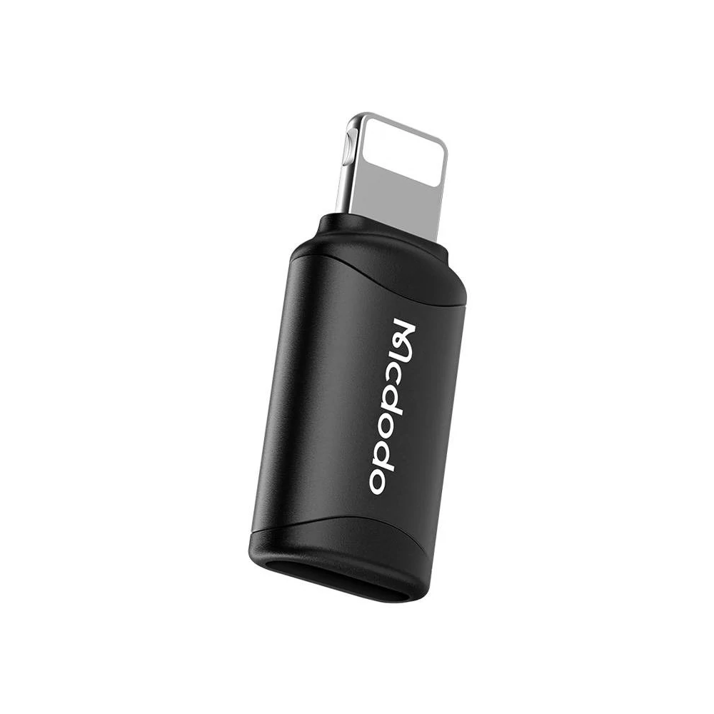 USB-C Lightning adapter, Mcdodo OT-7680 (fekete)