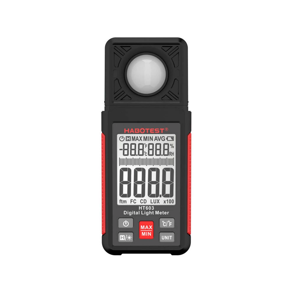 Habotest HT603 digitális fényintenzitásmérő