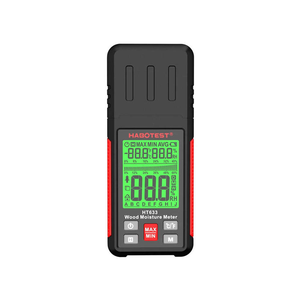 Habotest HT633 digitális fa nedvességmérő