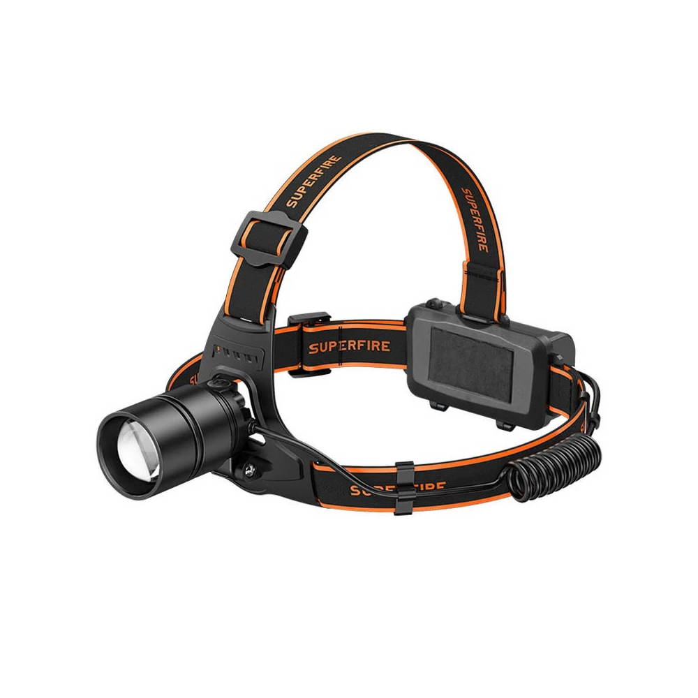 Superfire HL71 fényszóró, 500lm, USB