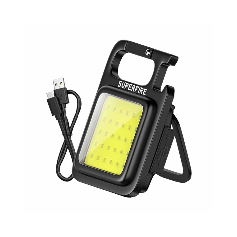 Flashlight Superfire MX16, 600lm, 500mAh, USB-C