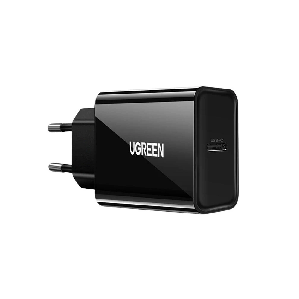 UGREEN USB-C hálózati töltő, 20 W, PD3.0 (fekete)