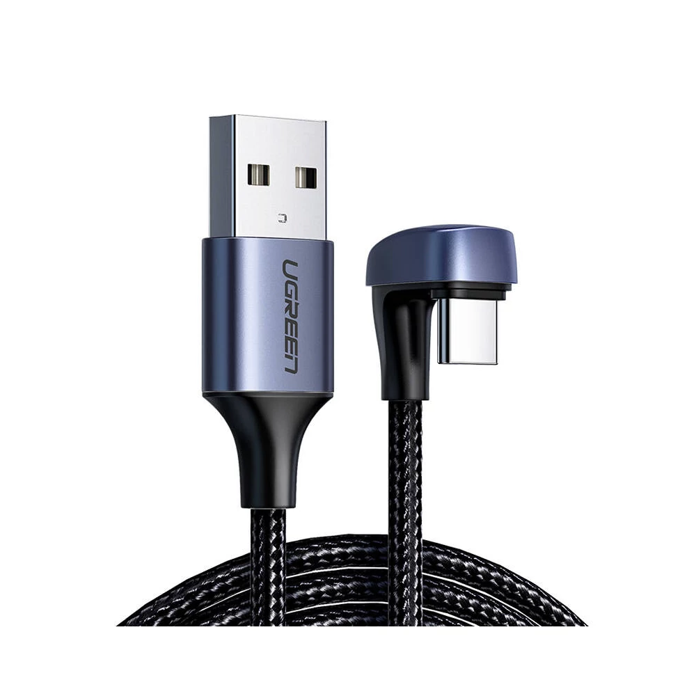 UGREEN USB-C Kábel, 3A, 2m (fekete)